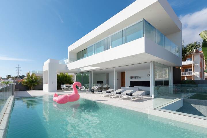 Casa de vacaciones para 8 personas, con jardín, Familias con niños en Adeje