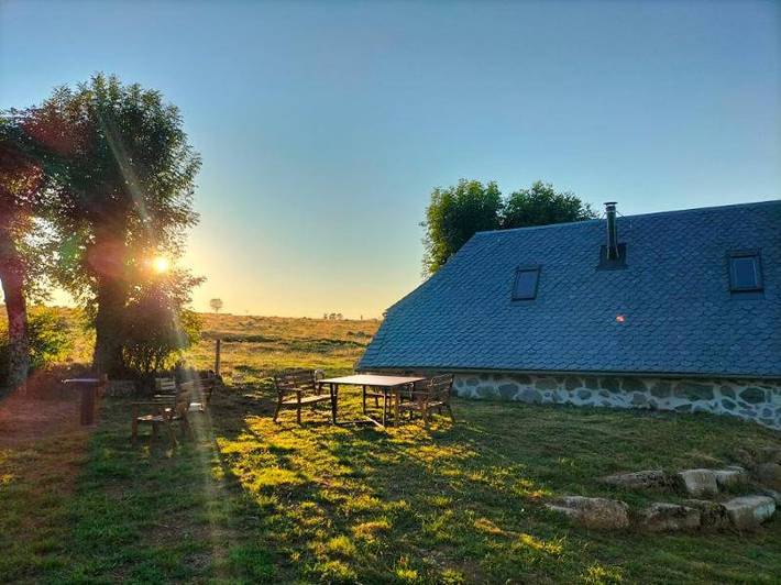 Chalet pour 8 personnes, avec Terrasse ainsi que Jardin et Vue