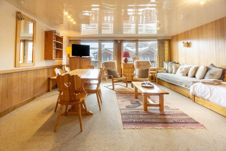 Gîte pour 4 personnes, avec balcon dans Courchevel 1850 - 2