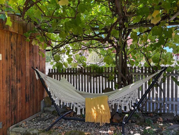 Ferienhaus für 6 Personen, mit Garten