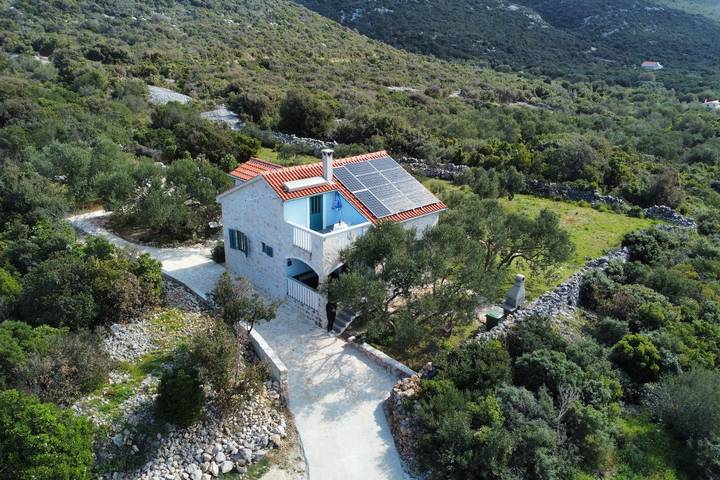 3-Zimmer-Haus mit Terrasse und Meerblick Bucht Soline, Pasman K-8222 in Kraj, Pasman