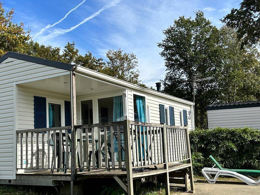 Camping Les Pins du Soleil - Mobilhome 4 personnes - Louisiane Pacifique - Clim - Tv in Saint-Paul-lès-Dax, Région de Dax