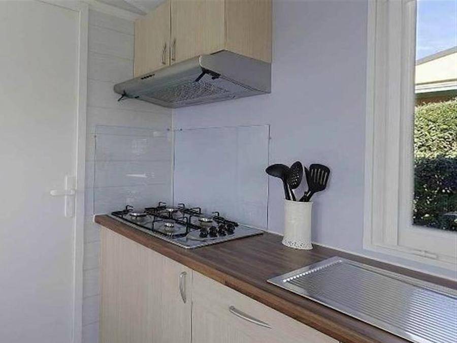 Camping Paradis Mer d'Iroise - Mobilhome 3 personnes - Corsaire in Plomodiern, Région de Châteaulin