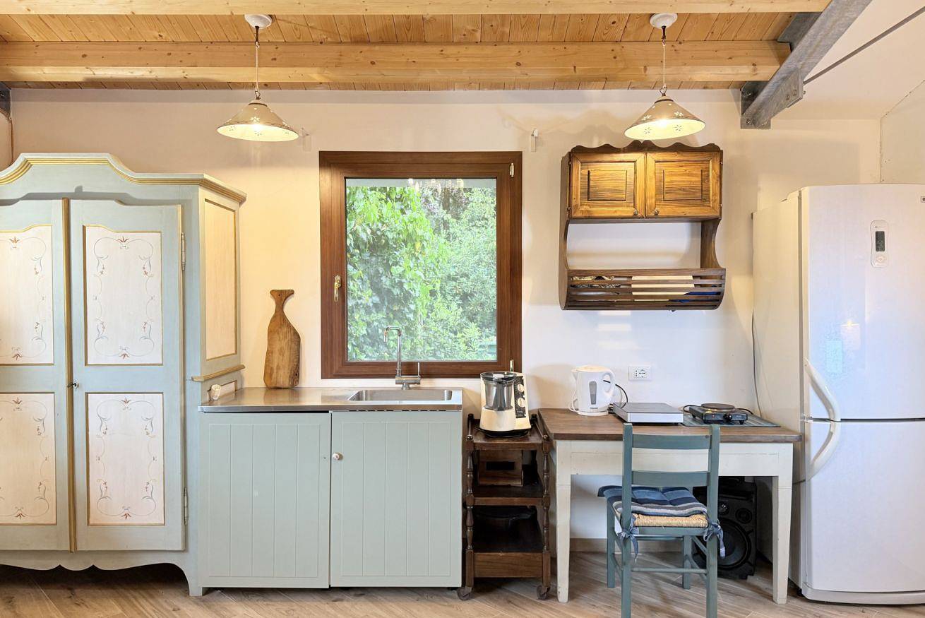 Appartement entier, Appartement de vacances pour 3 personnes avec jardin in Sirolo, Riviera del Conero