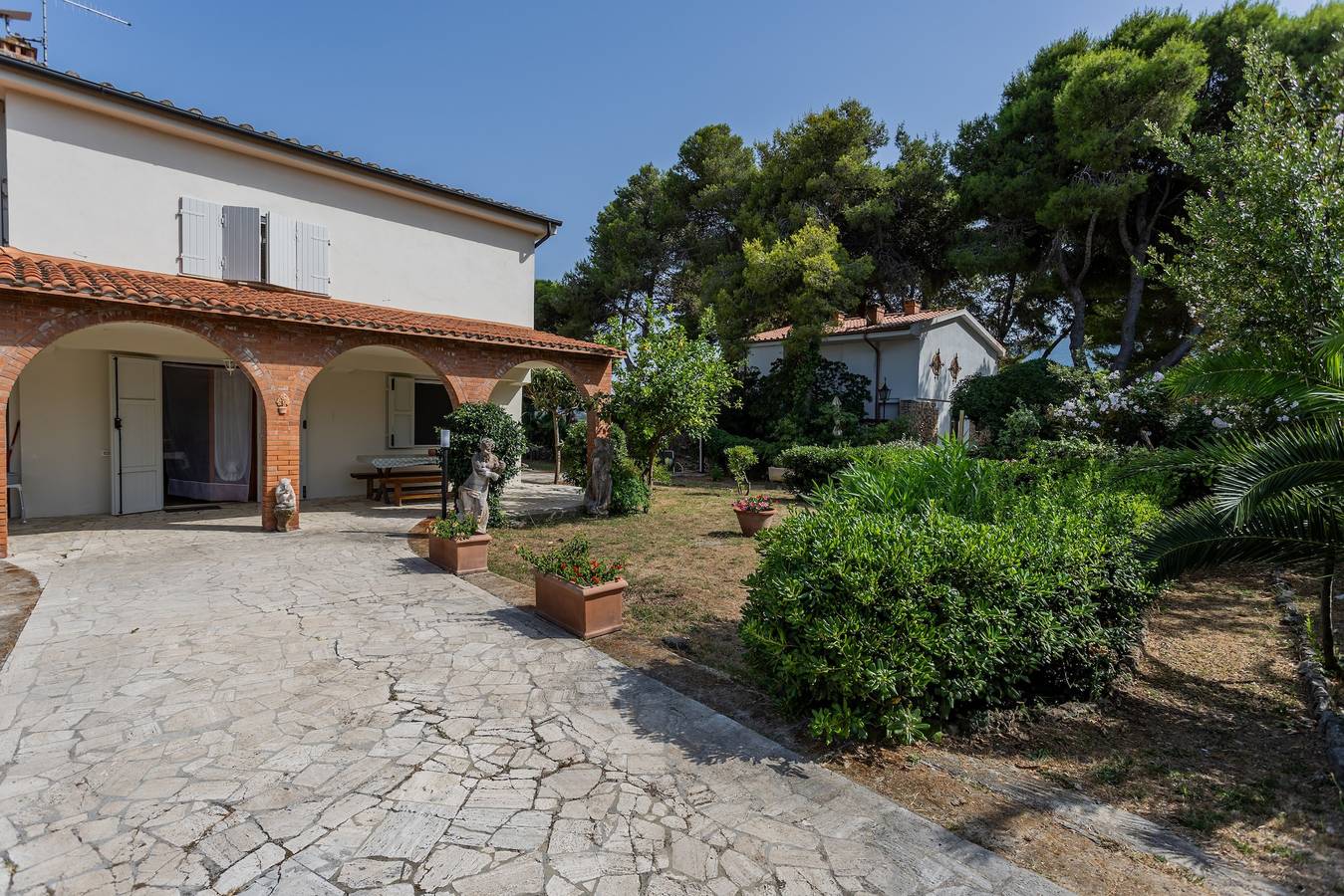 Ganze Wohnung, Le Palme Apartment mit Garten in Giannella in Giannella, Orbetello