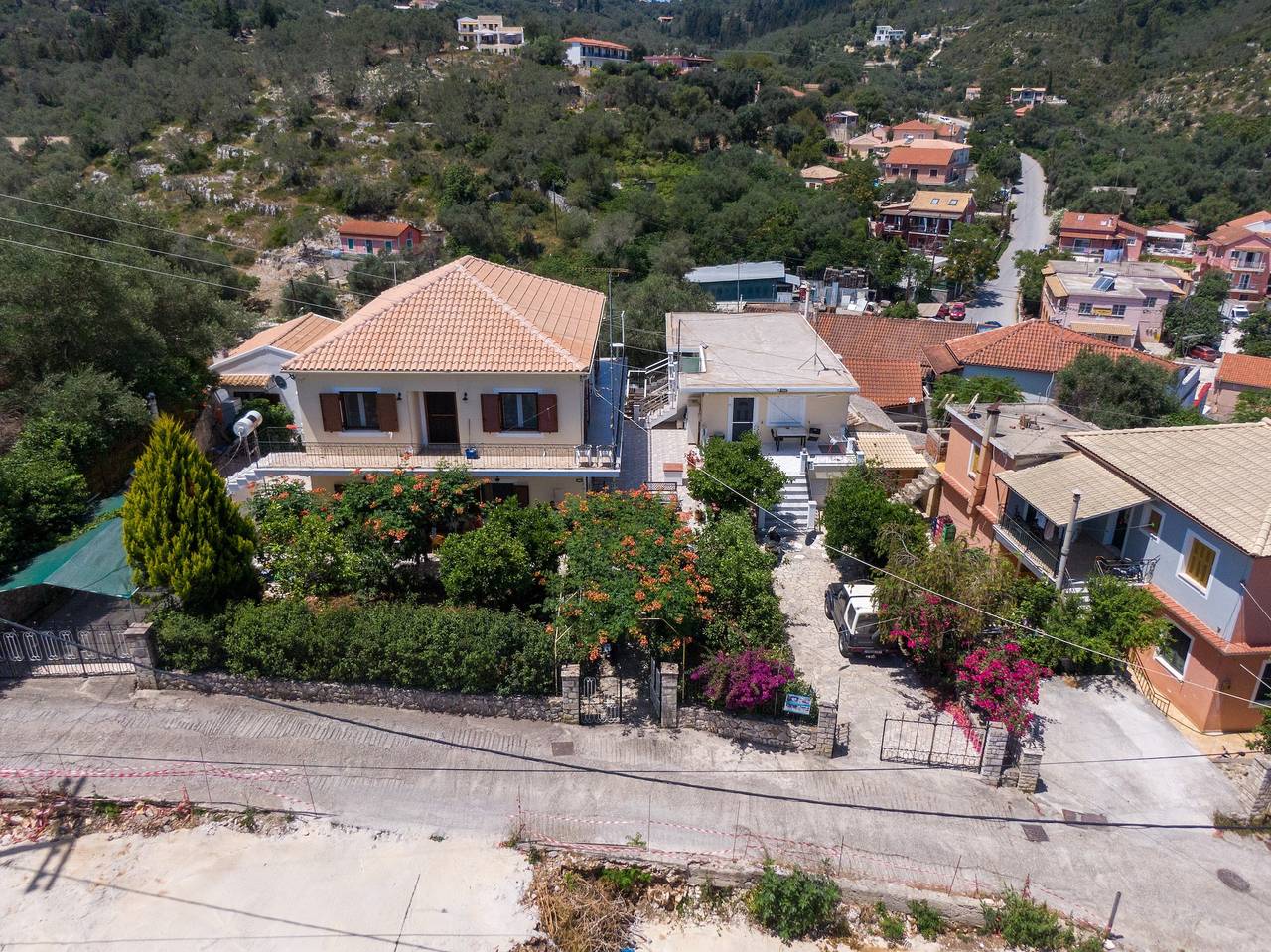 Zimmer 'Casa Nuova Garden' mit Balkon, Wlan und Klimaanlage in Gaios, Paxos