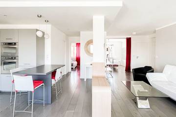 Gîte pour 4 personnes, avec balcon dans Plage d'Albigny