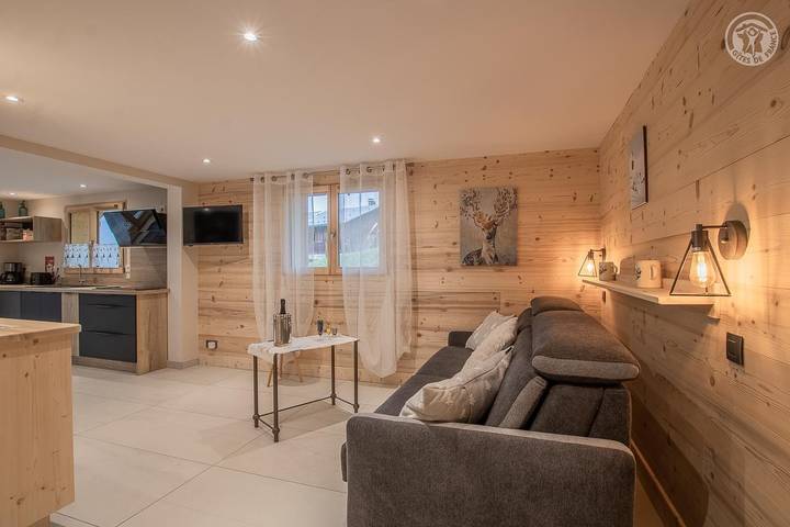 Chalet pour 2 personnes, avec terrasse à Hauteluce - 4