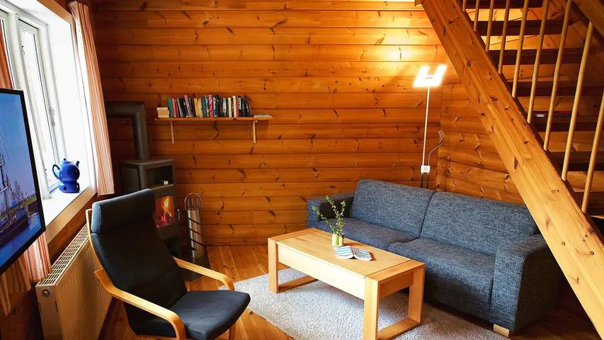Ferienhaus für 5 Personen, mit Garten und Sauna