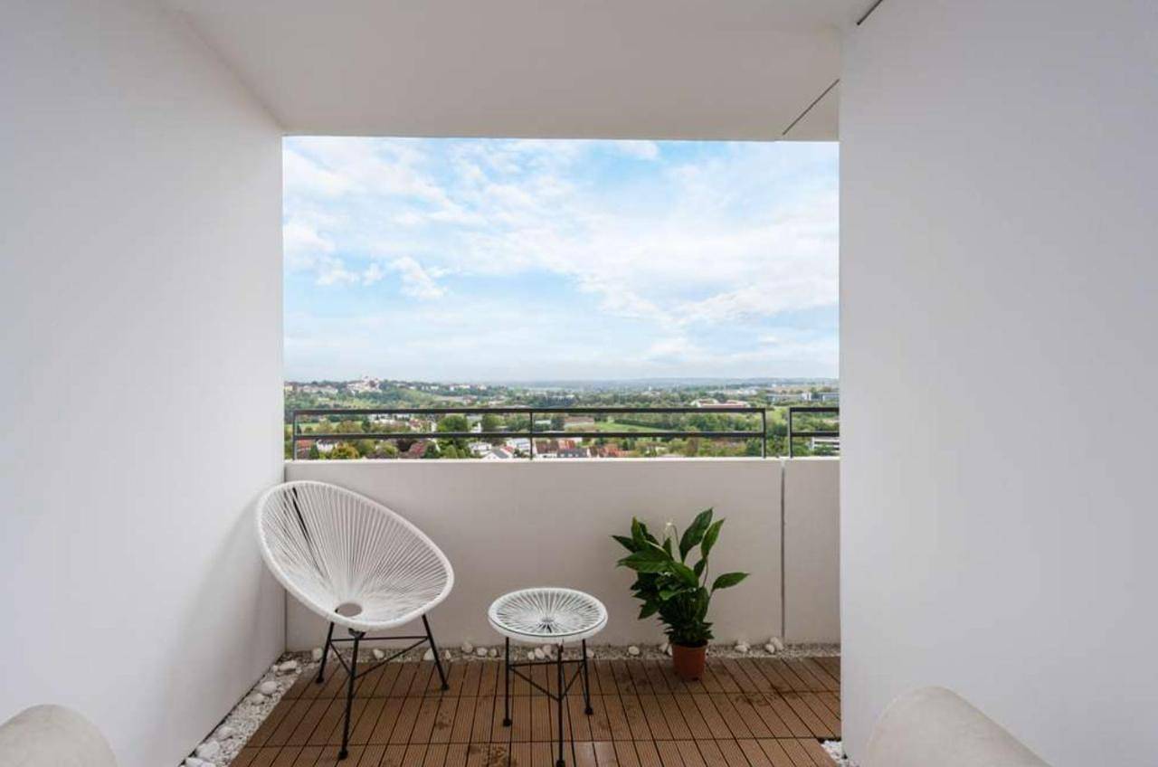 Appartement entier, Penthouse 12 Stock Panorama Flughafen Muc in Freising, Hopfenland Hallertau