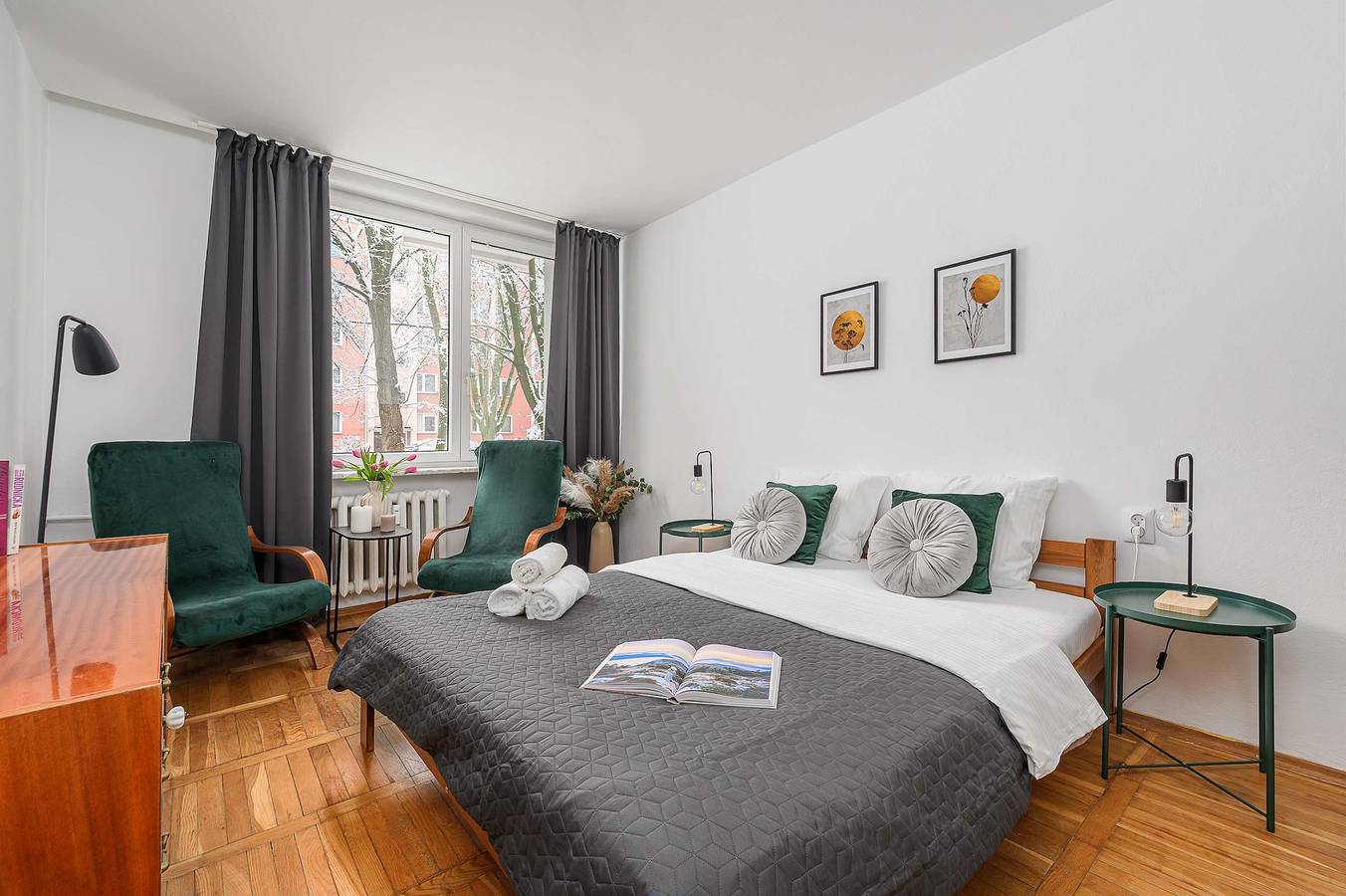 Cały apartament, Lumina cozy 3-room apartment in Warsaw in Żoliborz, Warszawa