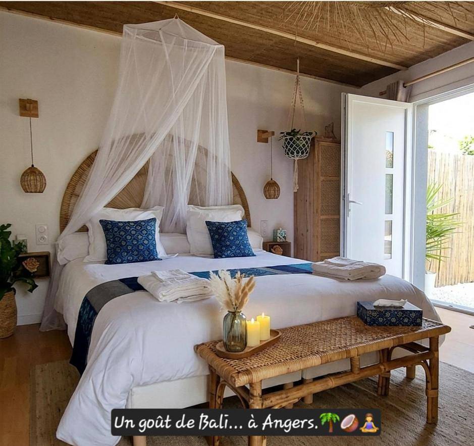 Chambres d'hôtes "Chez Lyly et Juju" Piscine&Sauna Parking Gratuit in Angers, Région d'Angers