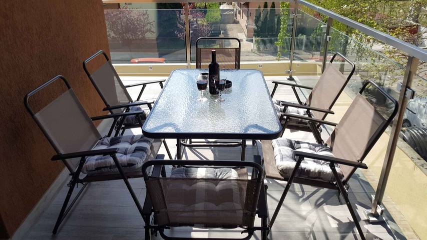 Ferienwohnung für 6 Personen, mit Balkon und Garten sowie Sauna in Siofok - 4
