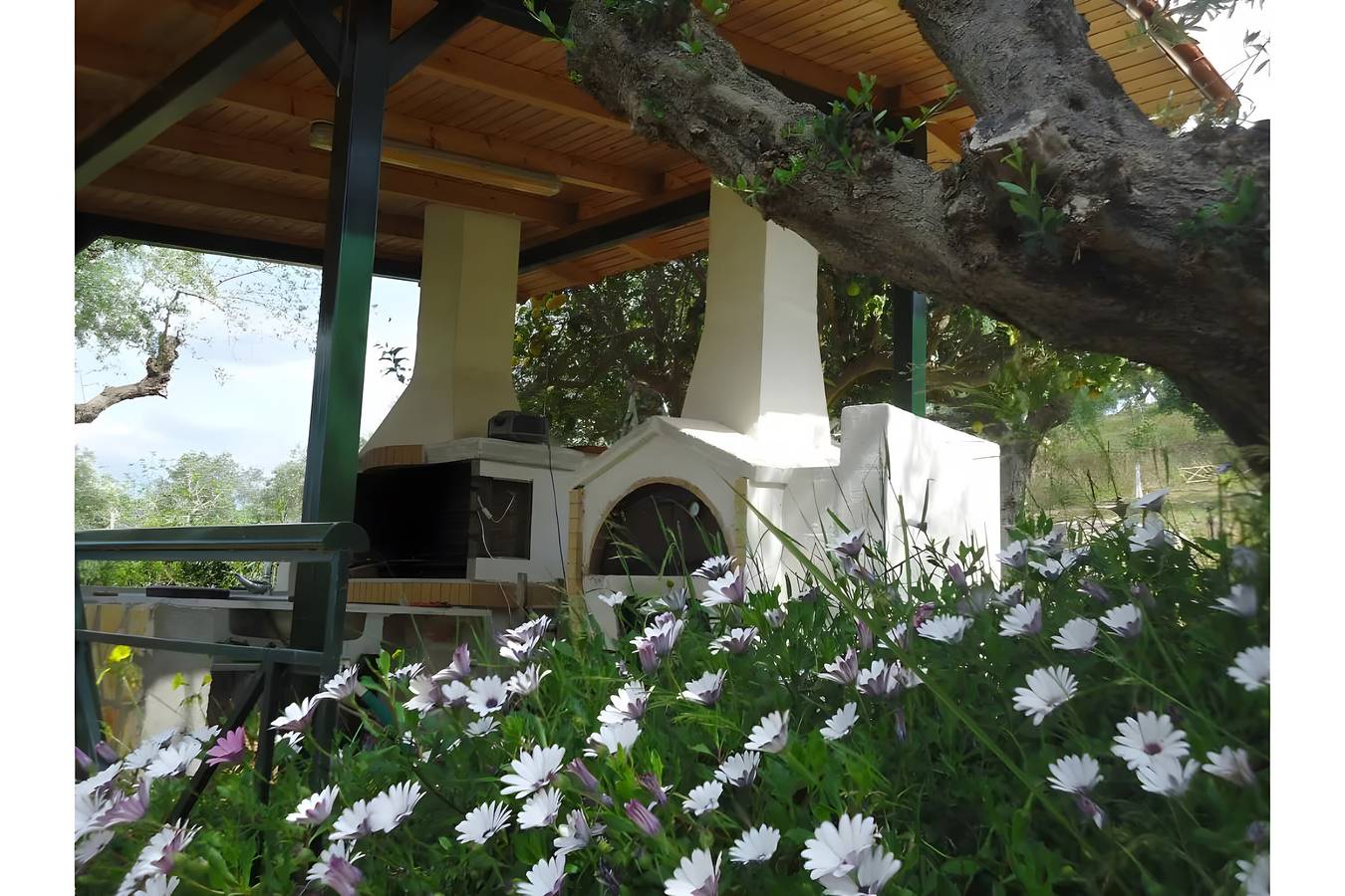 Country House 'No 1 Holiday Home For 4 Adults' with Sea View, Wi-Fi and Air Conditioning in Finikounda, Messenien