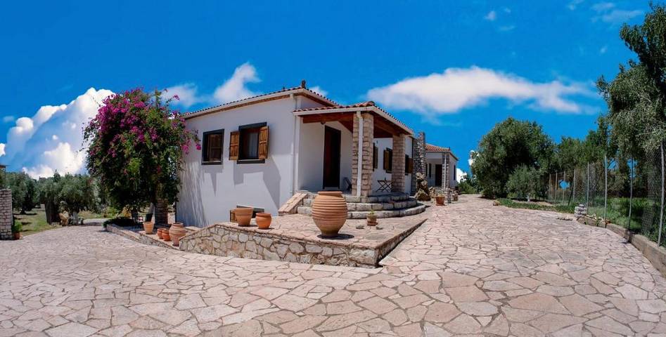 Villaggio vacanza per 6 persone, con giardino e panorama, adatto a famiglie con bambini in Grecia