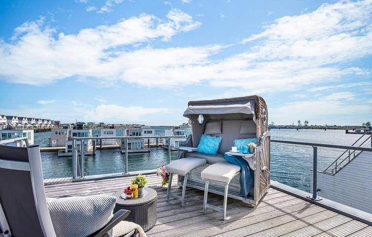 Hausboot für 5 Personen, mit Terrasse und Sauna, mit Haustier in Schlei - 3