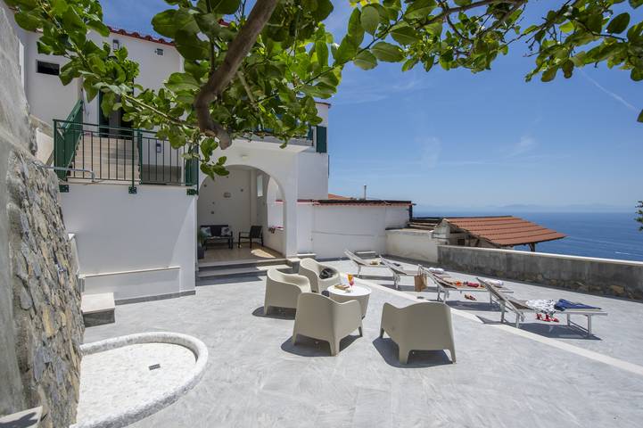 Villa Cristal in Praiano, Sorrento Coast