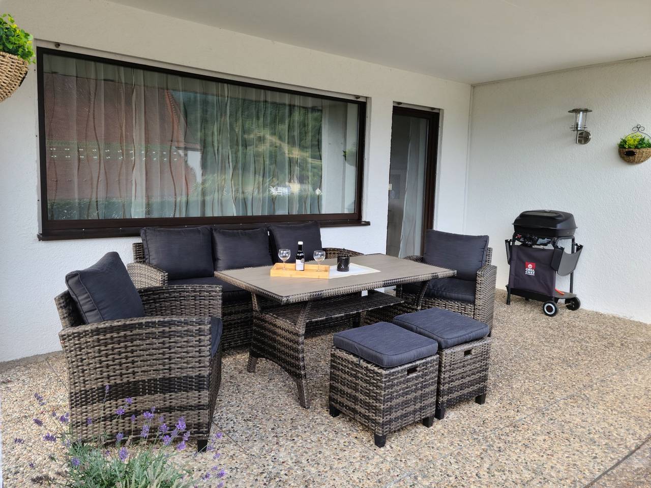 Ganze Ferienwohnung, Ferienwohnung am Südhang - Ferienwohnung, 69 qm, 1 Schlafzimmer, 1 Wohnzimmer, max. 4 Personen in Reichental, Gernsbach