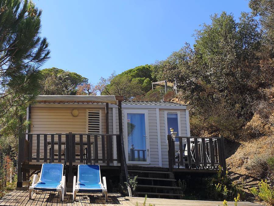 Camping Les Lauriers Roses - Mobilhome 4 personnes - Fréjus - Vénus - Confort climatisée  2 Chambres in Roquebrune-sur-Argens, Côte méditerranéenne (France)