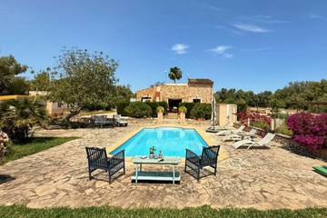 Chalet in Felanitx, Mallorca Sur für 6 