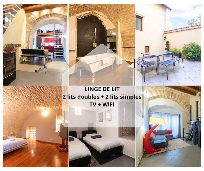 Location de vacances pour 6 personnes, avec terrasse dans Cortevaix - 2