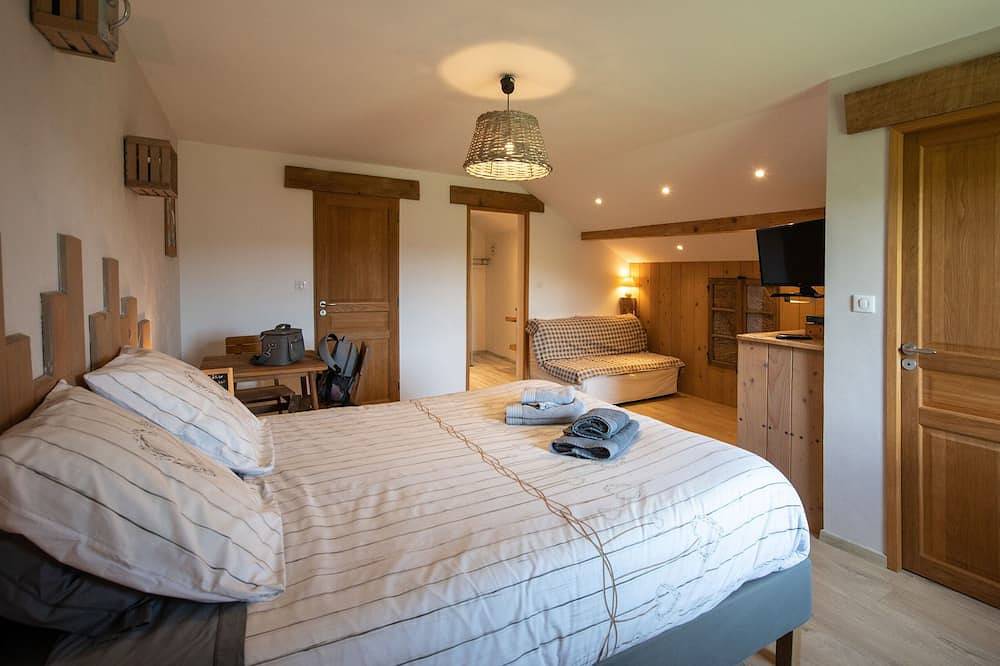 Chambres d'hôtes nos racines - le tson - Chambre avec espace de travail - salon et cuisine partagée in Saulxures-sur-Moselotte, Parc naturel régional des Ballons des Vosges