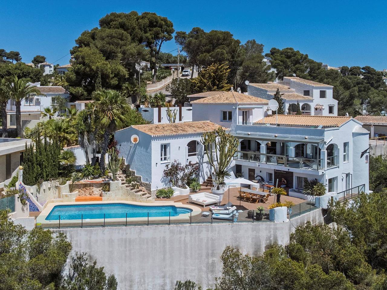 Magnífica villa para 10 pers. en Jávea con piscina in Granadella, Jávea