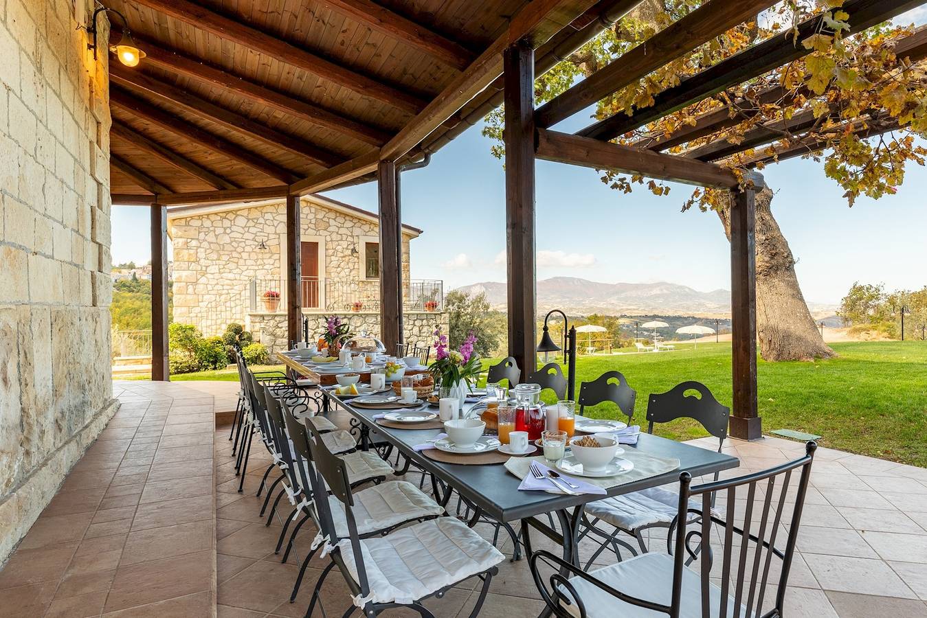 Chalet para 18 personas con terraza in Abbateggio, Parque Nacional de la Majella