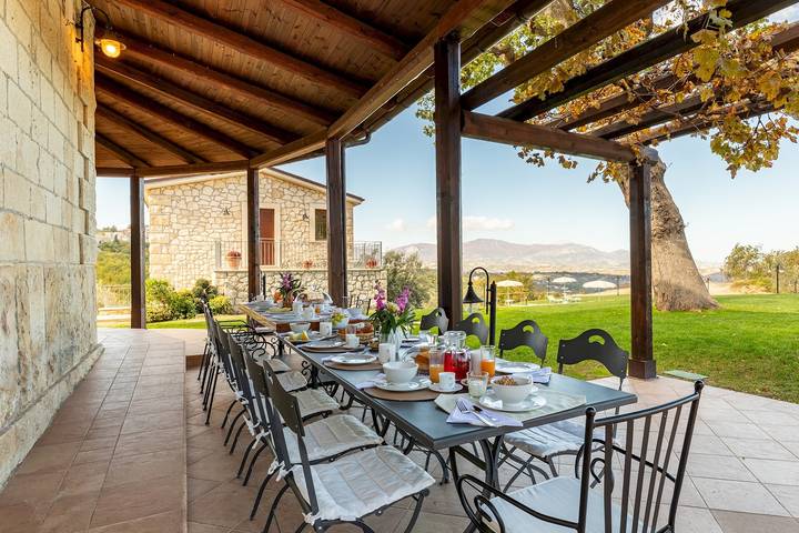 Chalet para 18 personas con terraza in Abbateggio, Parque Nacional de la Majella
