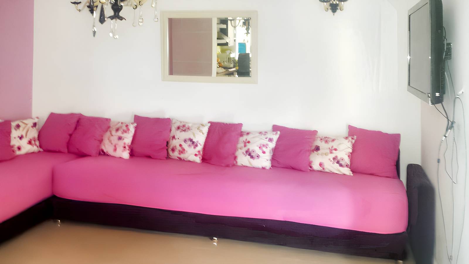 Ganze Wohnung, Komfortable Wohnung mit Pool in Tamaris - 75 m² - Meerblick in Dar Bouazza, Region Groß-Casablanca