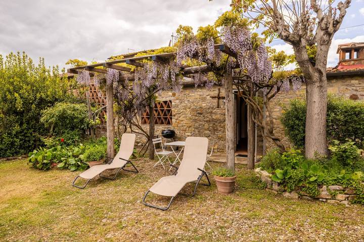 Entire apartment, Apartment 'Vallone Di Cecione Parata' with Private Garden and Wi-Fi in Greve In Chianti, Chianti