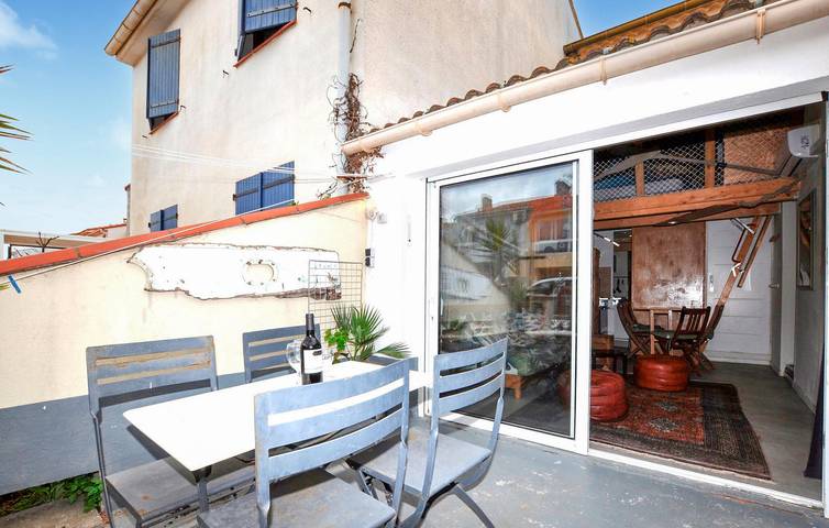 Maison de vacances pour 4 personnes, avec terrasse dans Sainte-Marie Plage