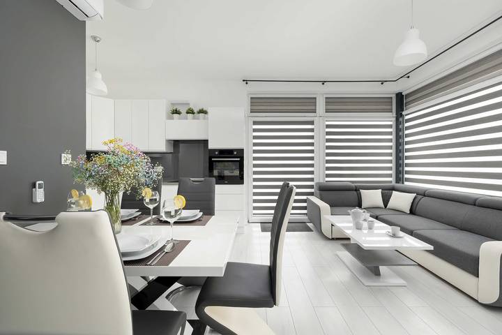 Apartament wakacyjny dla 4 osób, z balkon/ taras, zwierzęta dozwolone w Łukęcin