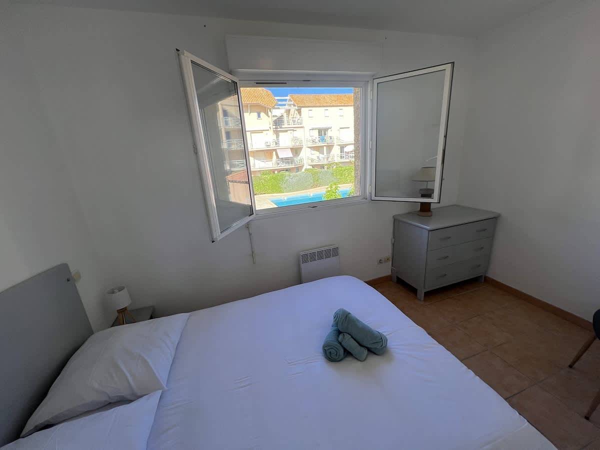 Maison T3 50m Plage Parking Piscine in Valras-Plage, Côte d'Améthyste