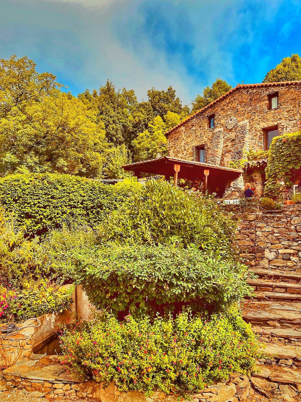 Villa 'Le Grand Mas De Can Noy' avec piscine privée, terrasse privée et Wi-Fi in Montferrer, Région de Céret