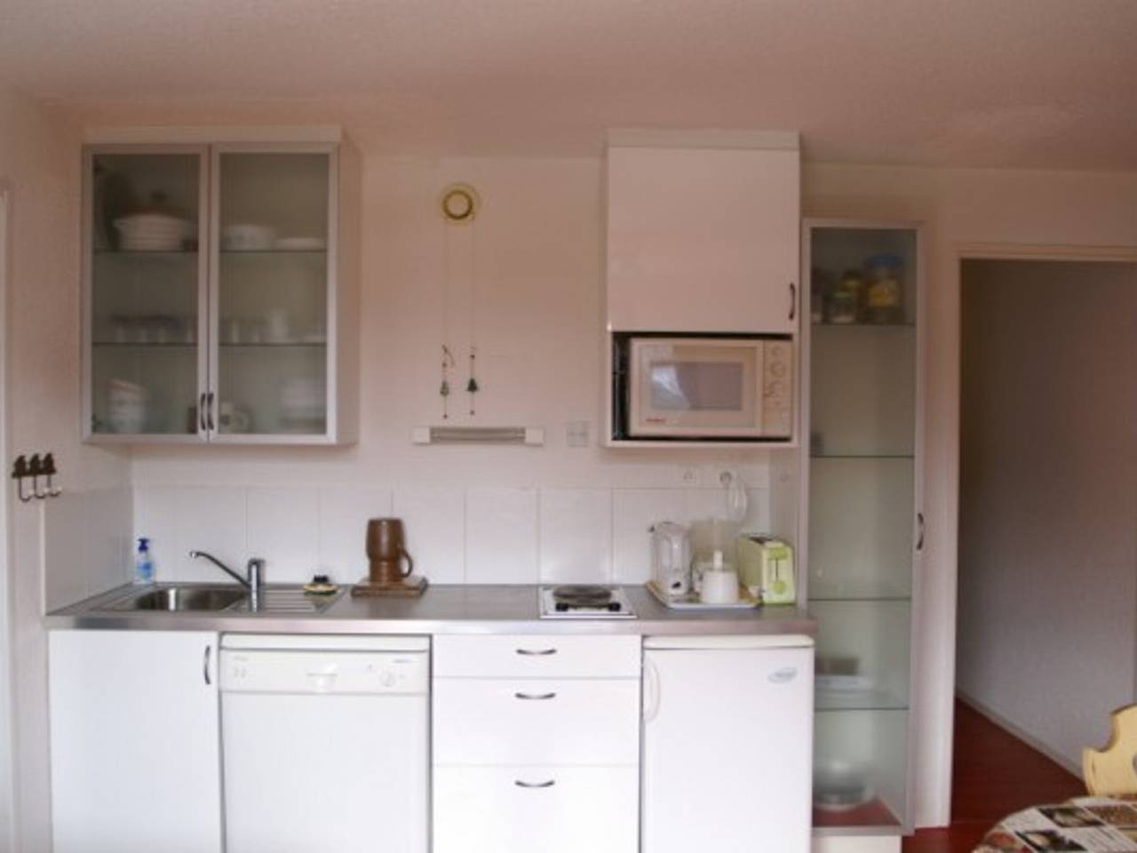 Apartamento entero, Apartamento de 2 habitaciones al pie de pistas con balcón y guardaesquís in La Ferrière, Le Pleynet
