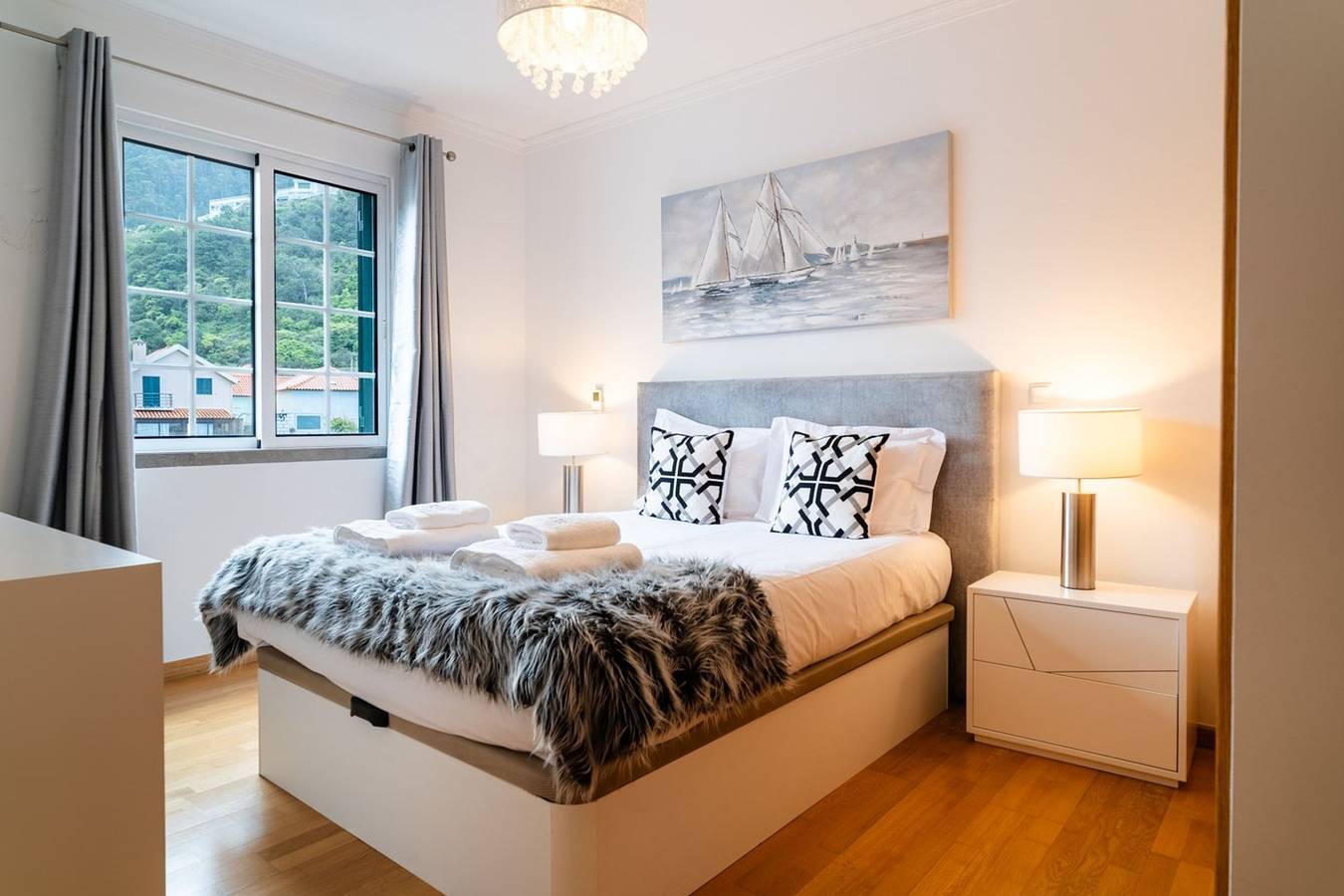 Ganze Wohnung, Ferienwohnung für 4 Personen mit Balkon in São Vicente (Madeira), Madeira