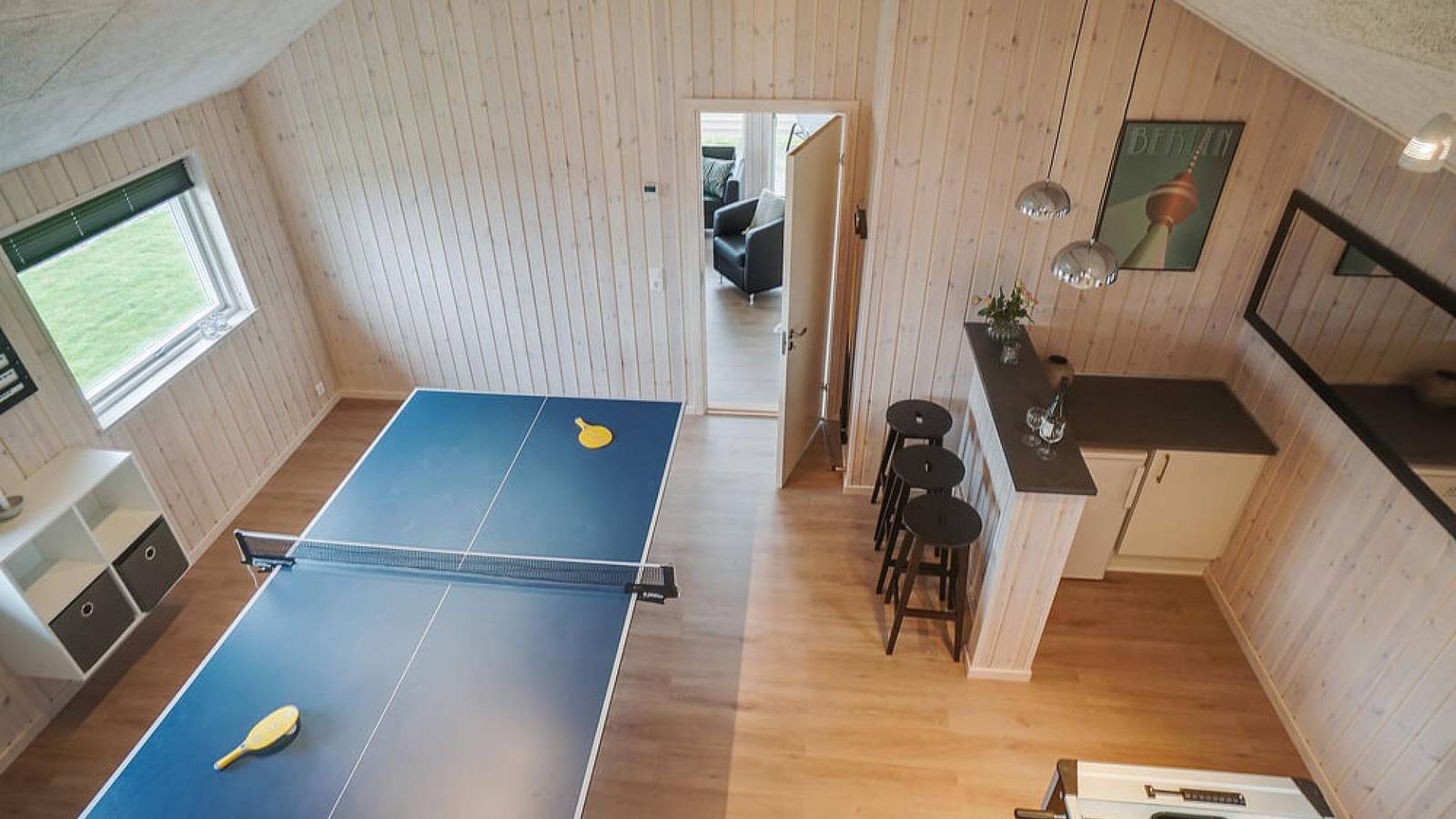 Ostsee-Ferienhaus mit Aktivitätsraum, Bar und Sauna in Olpenitz, Kappeln