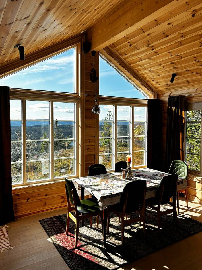 Berghütte mit Panoramablick in Valdres in Etnedal