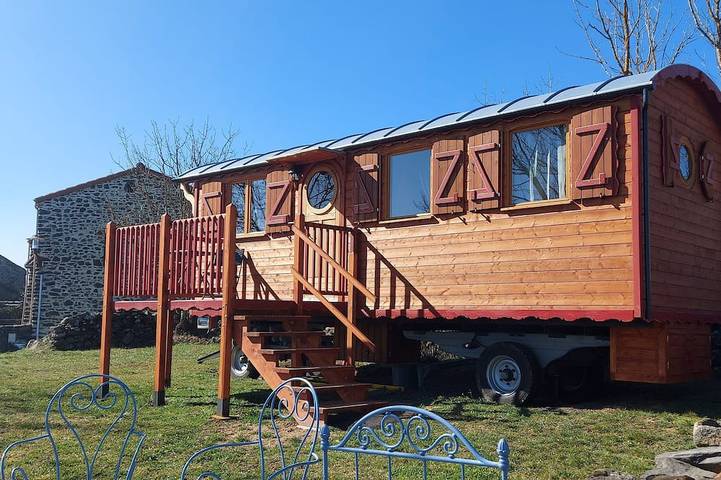 Chalet pour 4 personnes, avec jardin