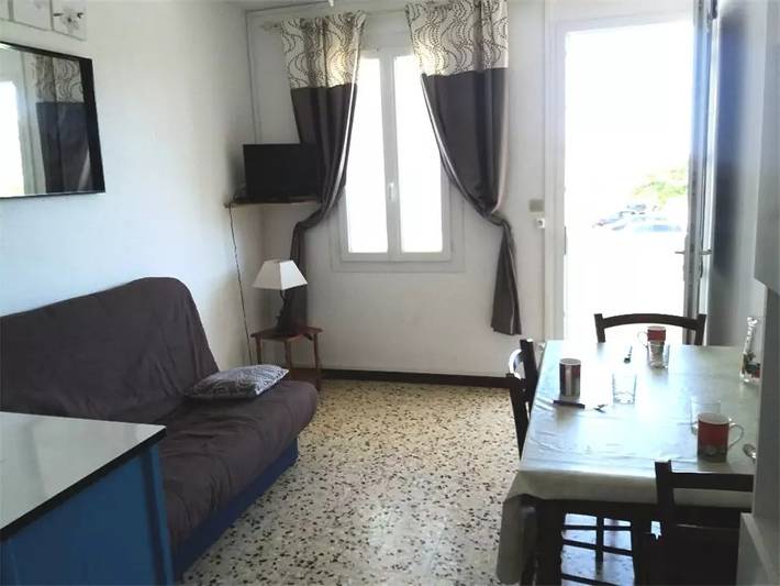 Studio pour 2 personnes, animaux acceptés à Port-la-Nouvelle