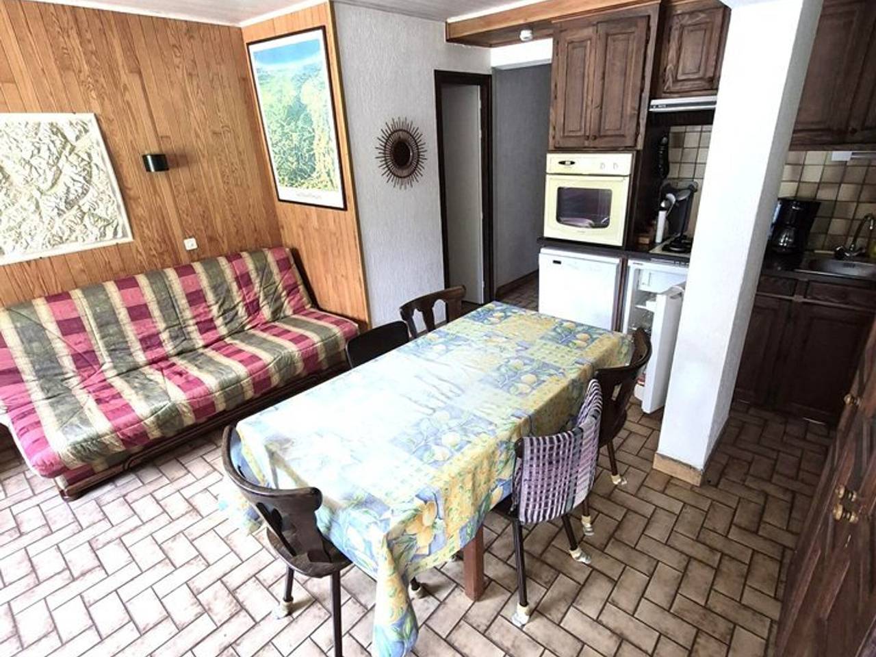Appartement entier, Studio cabine au calme - 2 pers. in Saint-Jean-d'Aulps, Les Portes du Soleil