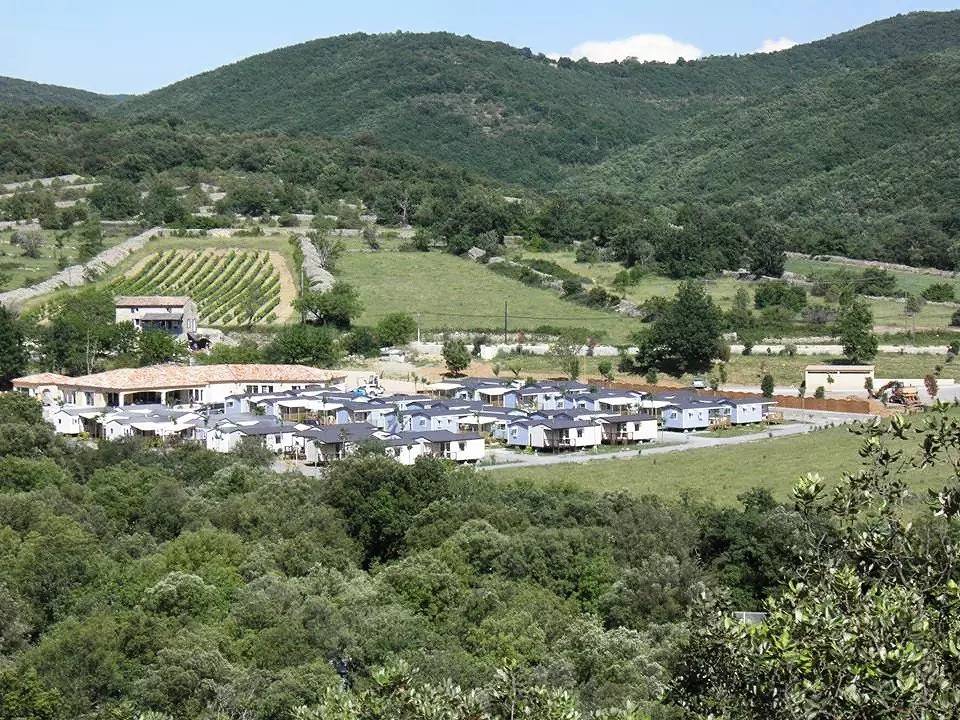 Mobile Home Underwood 29m2 O'Hara Tc 6 people in Saint-Maurice-d'Ibie, Ardèche
