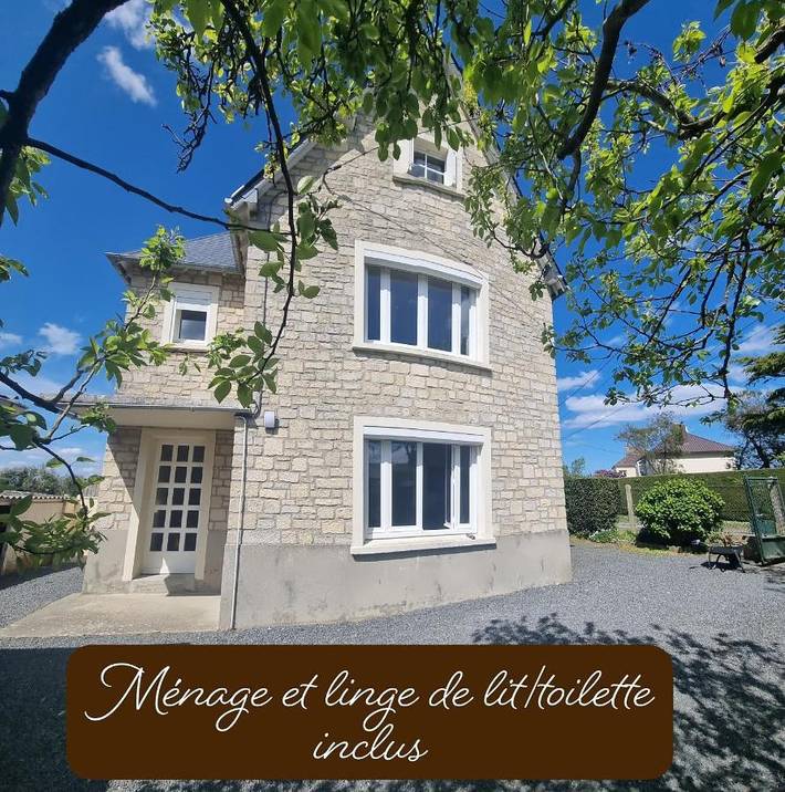 Maison de vacances pour 8 personnes, avec jardin