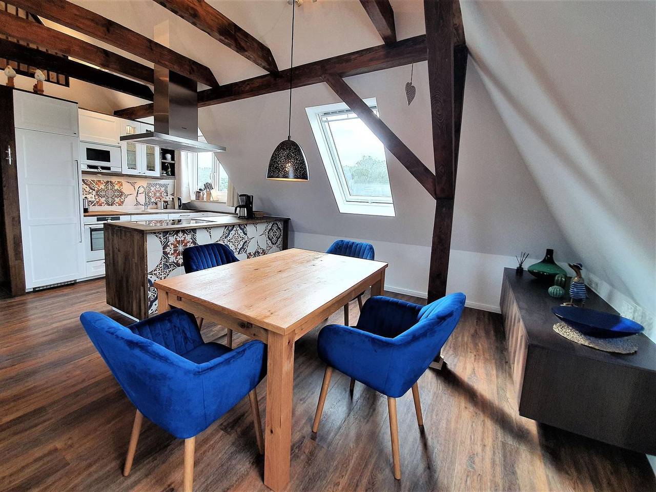 Ganze Wohnung, Ferienwohnung Seestern in Wyk auf Föhr – 80 m², Terrasse & Garten in Wyk auf Föhr (Stadt), Wyk auf Föhr