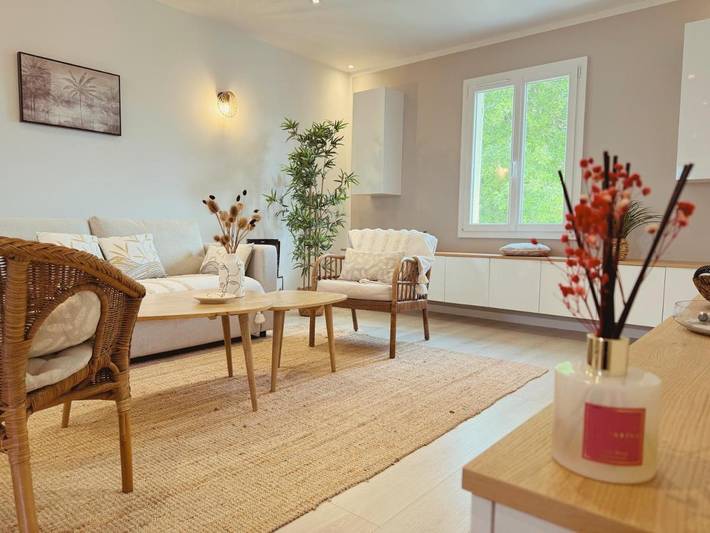 Appartement de vacances pour 4 personnes, avec vue et balcon