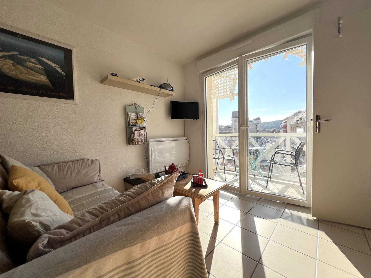 Apartamento entero, Apartamento céntrico y luminoso con balcón para 4 personas en Arcachon in Arcachón, Region de Arcachon