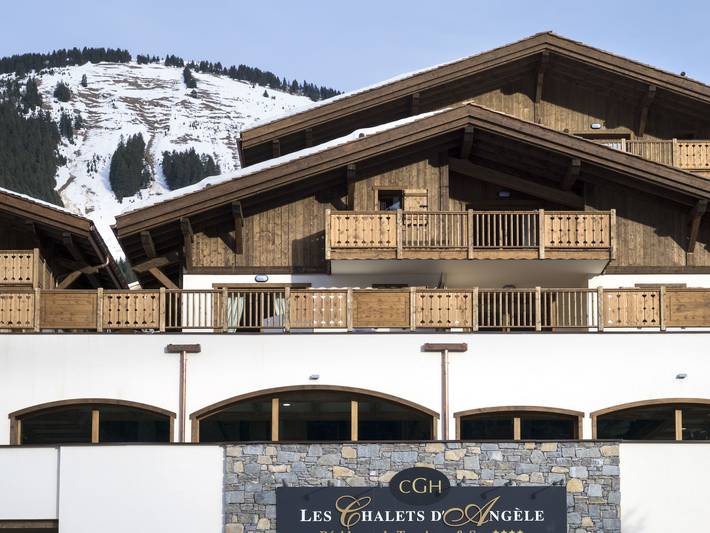 Apartamento entero, Cgh Rés&Spa Chalets d'Angèle 4* in Châtel, Les Portes du Soleil