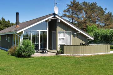 Ferienhaus für 6 Personen, mit Terrasse und Sauna, mit Haustier in Nørhede Vest