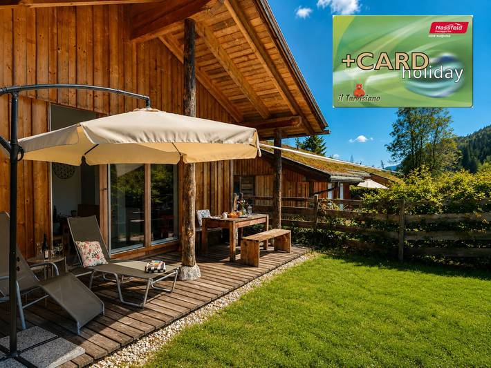 Chalet für 4 Personen, mit Terrasse und Garten sowie Sauna im Bezirk Hermagor
